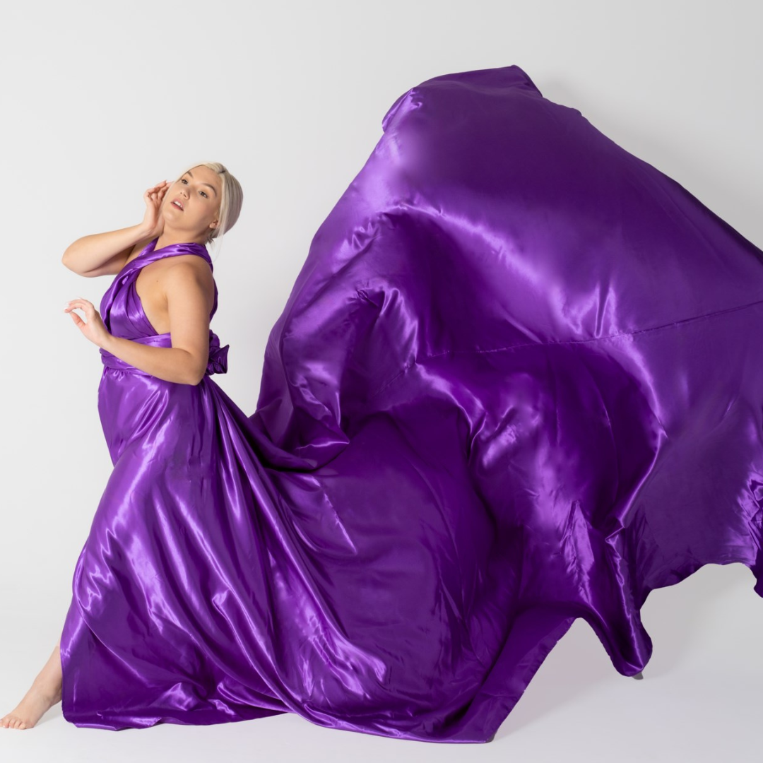 Purple Flying Dress (1X - 3X)