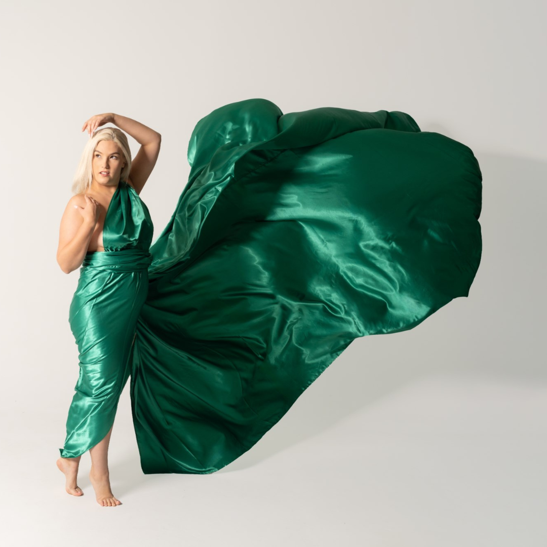 Green Flying Dress (1X - 3X)