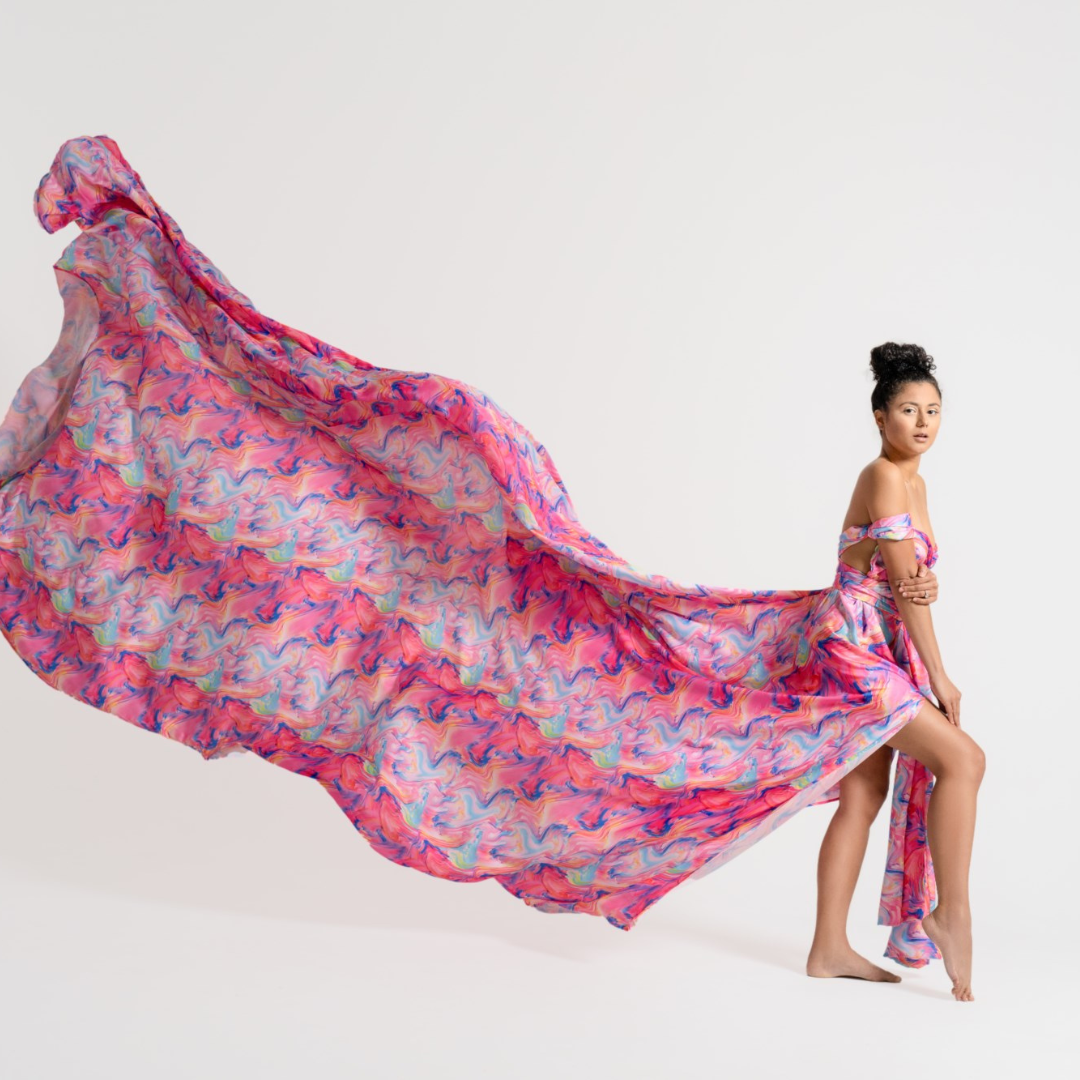 Marble Flying Dress - (Small - Large)