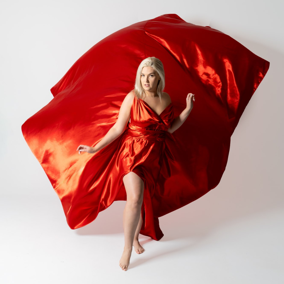 Red Flying Dress (1X - 3X)