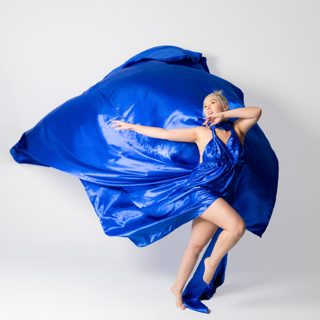 Blue Flying Dress (1X - 3X)