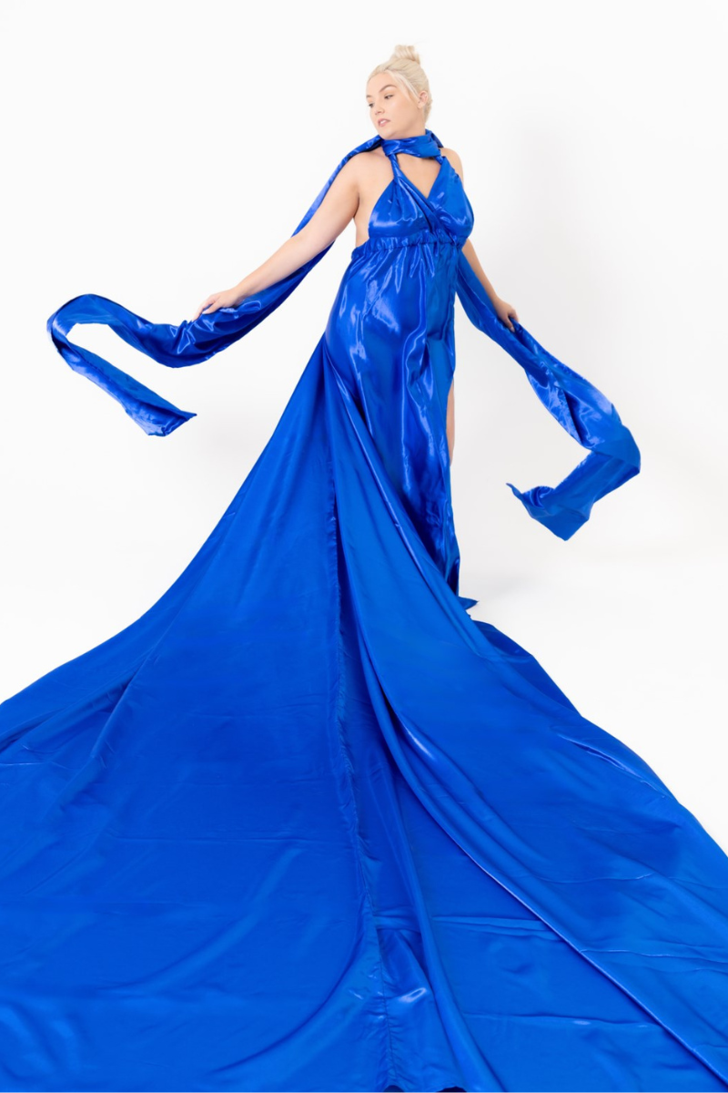 Blue Serenity Flying Dress - Plus Size