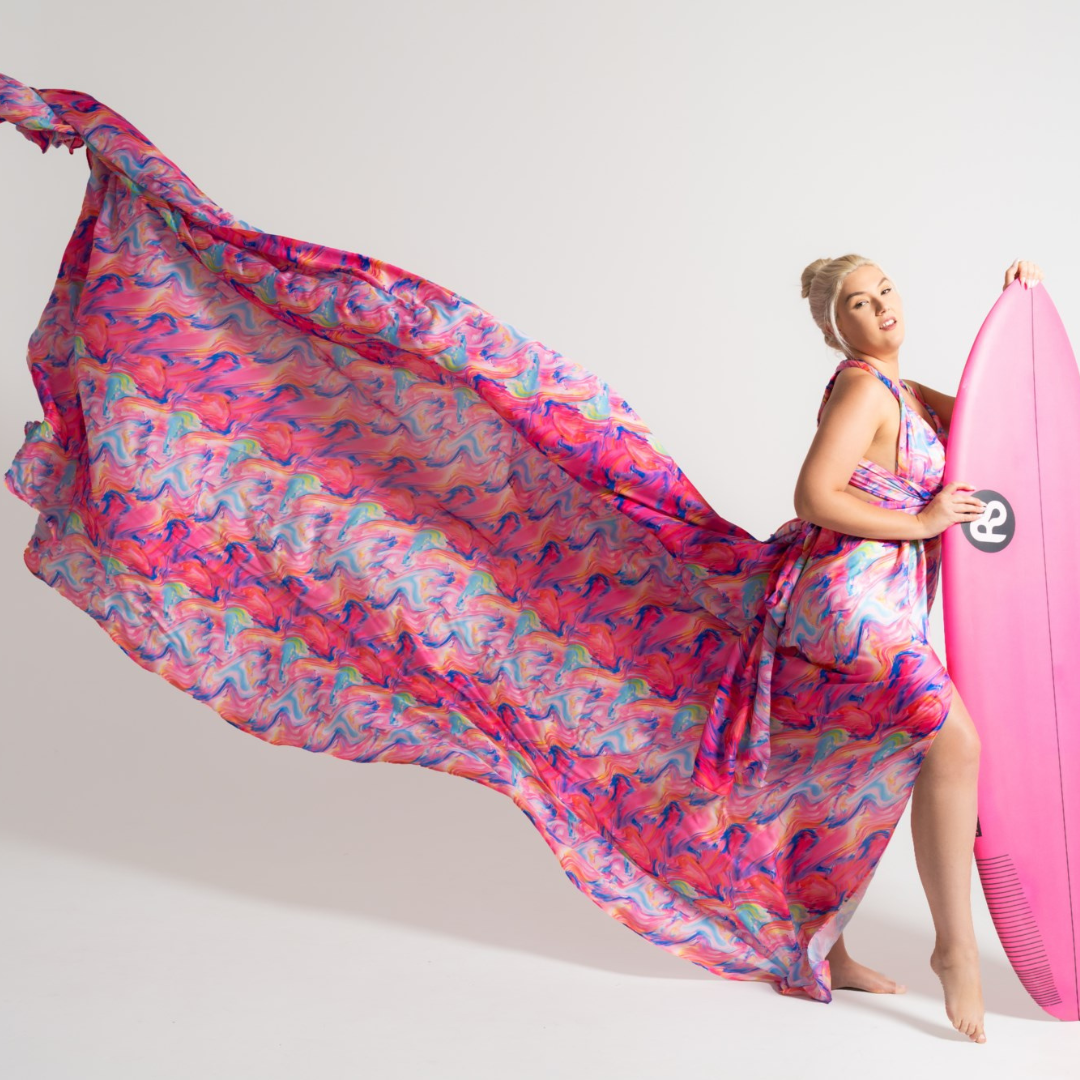 Marble Flying Dress (1X - 3X)