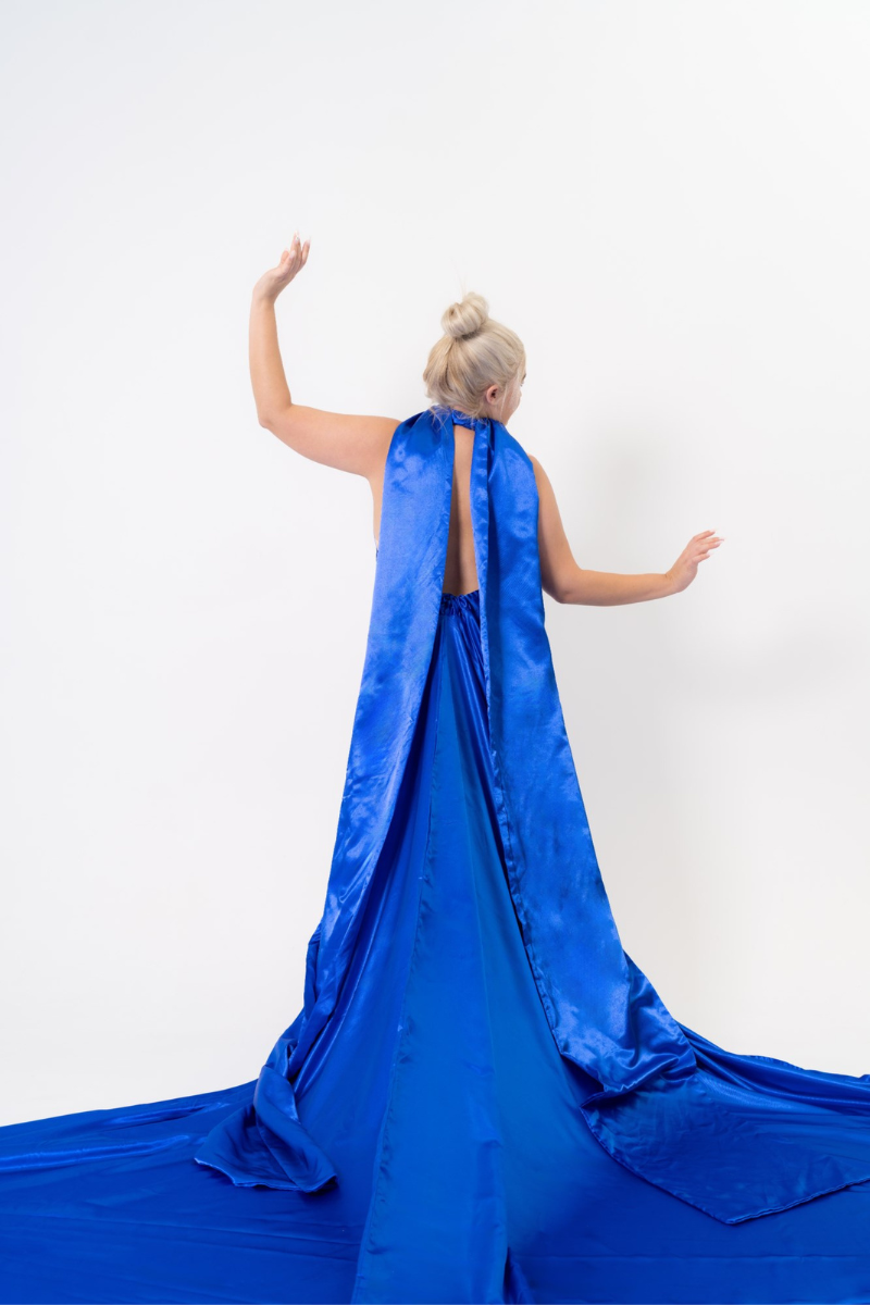 Blue Serenity Flying Dress - Plus Size