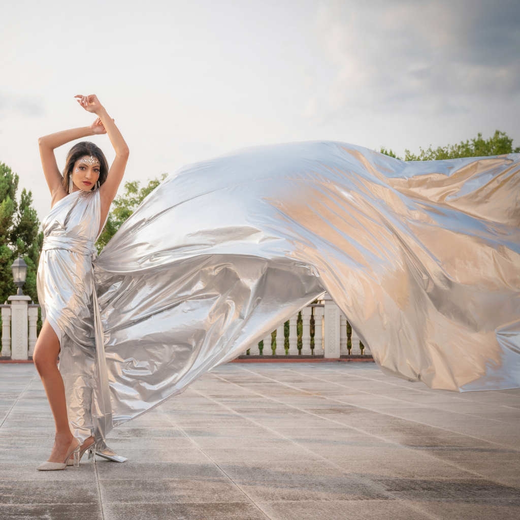 flying dress for photoshoot