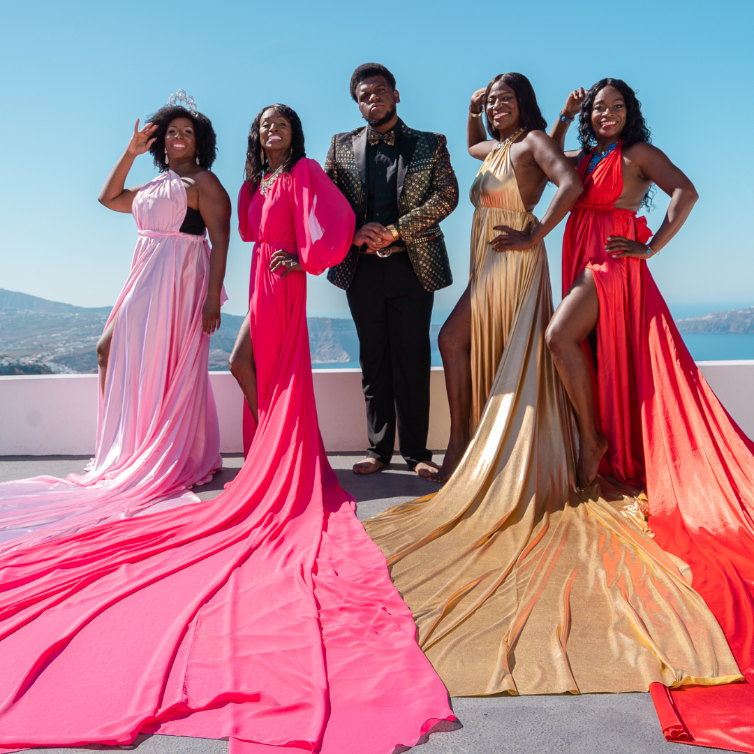 Taking Flight: How to Plan a Group Photoshoot in a Flying Dress