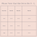 Flying Dress Size Chart