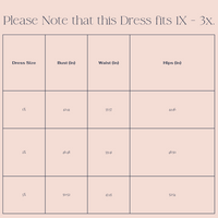Flying Dress Size Chart