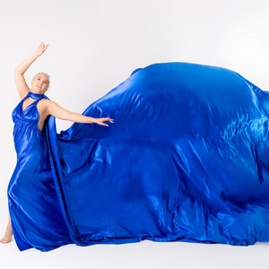 Blue Flying Dress (1X - 3X)